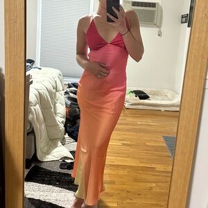 Sorbet maxi dress